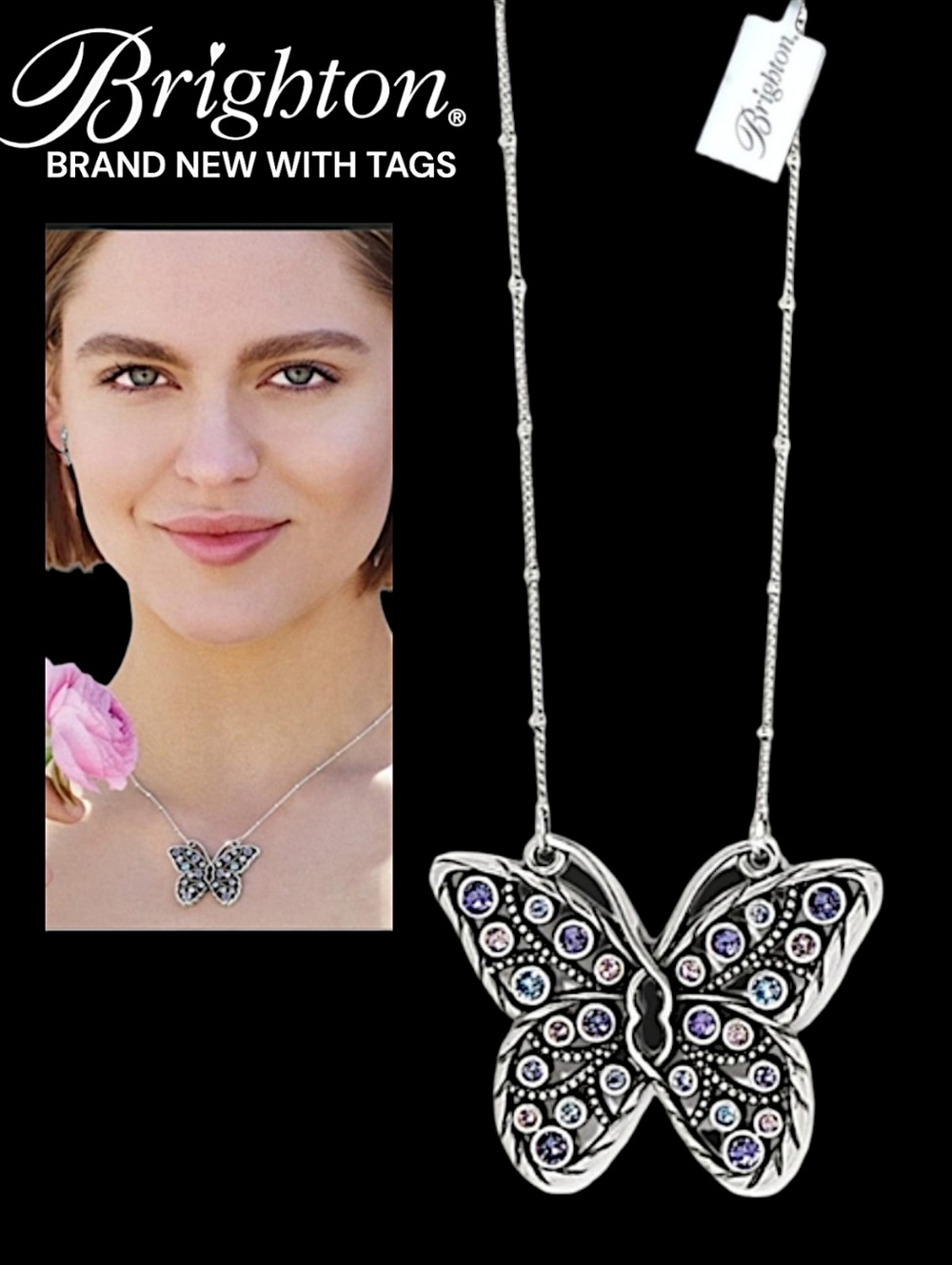 Brighton Monarch Halo Necklace BRAND NEW WITH TAGS